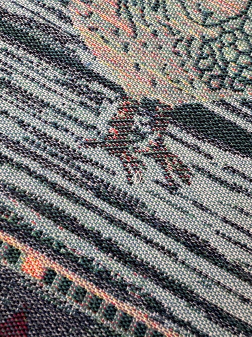 Warren Kimble Rooster Tapestry Throw Blanket 48in x 57in Home Country Farmhouse - Picture 12 of 13